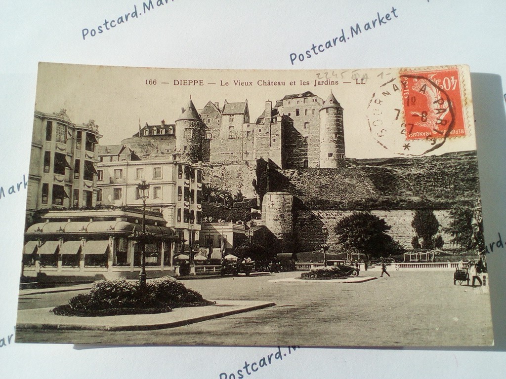 /France/Dieppe/FR_place_19xx_Dieppe. Le Vieux Chateau et les Jardins.jpg